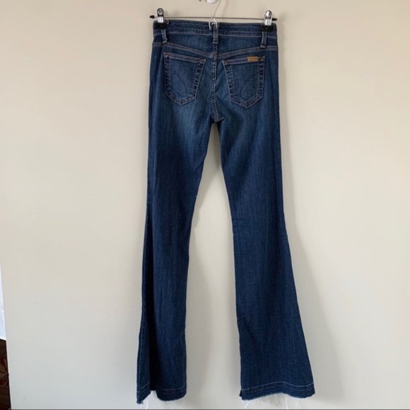 Joe's Jeans Sophia Mid Rise Icon Flare Wide Leg Jeans - Picture 8 of 14